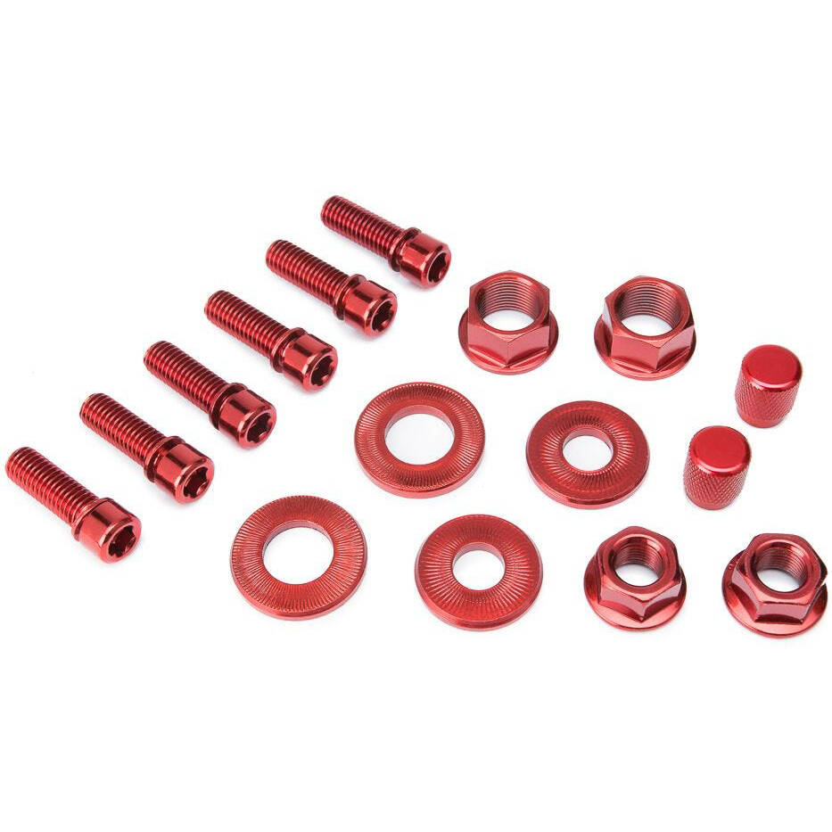 Salt BMX Hardware Set - Red