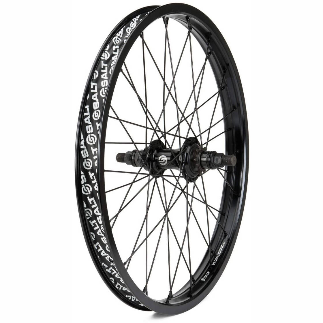 Salt Rookie Cassette 20'' 36H BMX Rear Wheel - Black