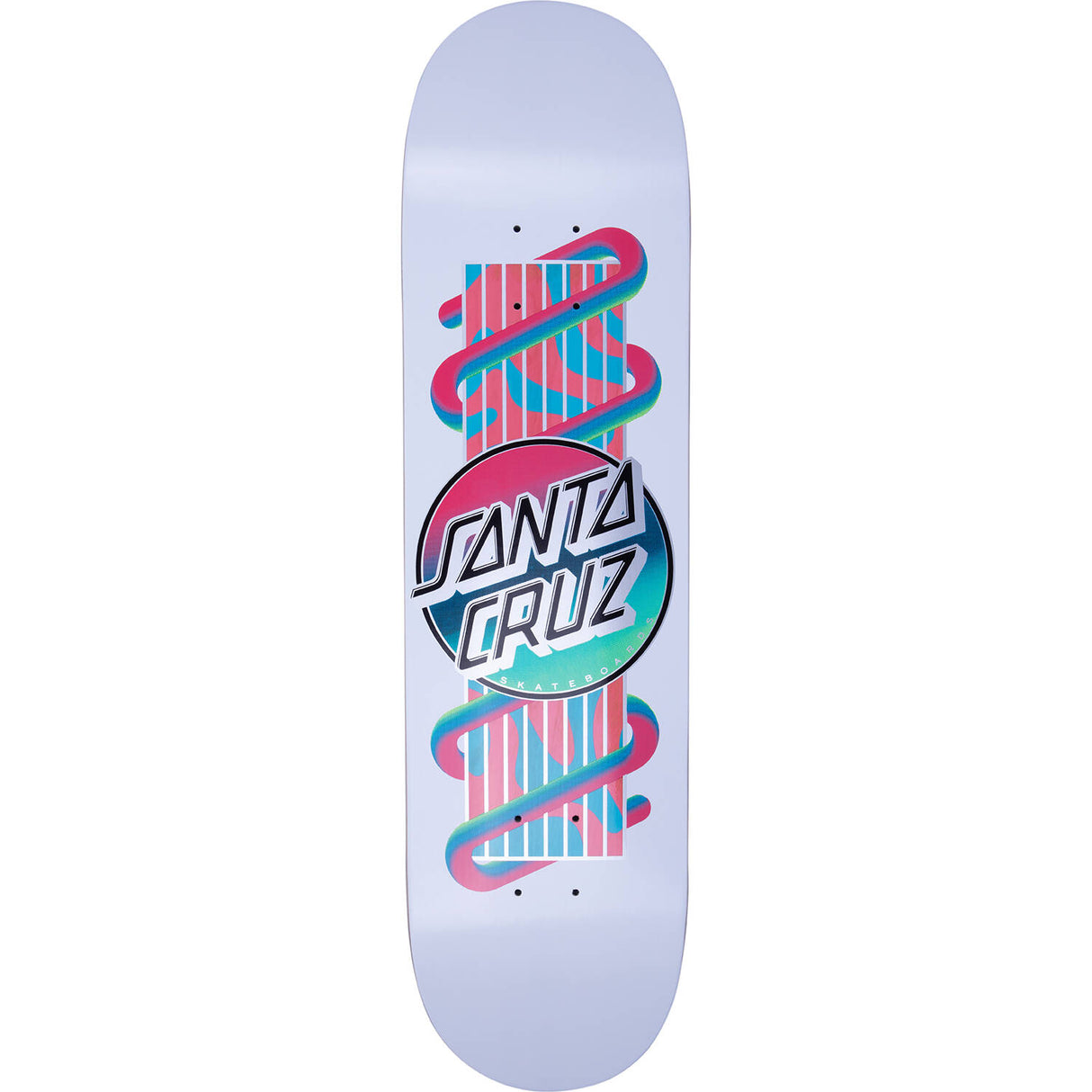 Santa Cruz VX Electric Lava Dot Skateboard Deck - 8"
