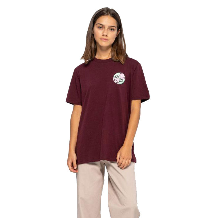 Santa Cruz Intro Dot T Shirt - Beetroot