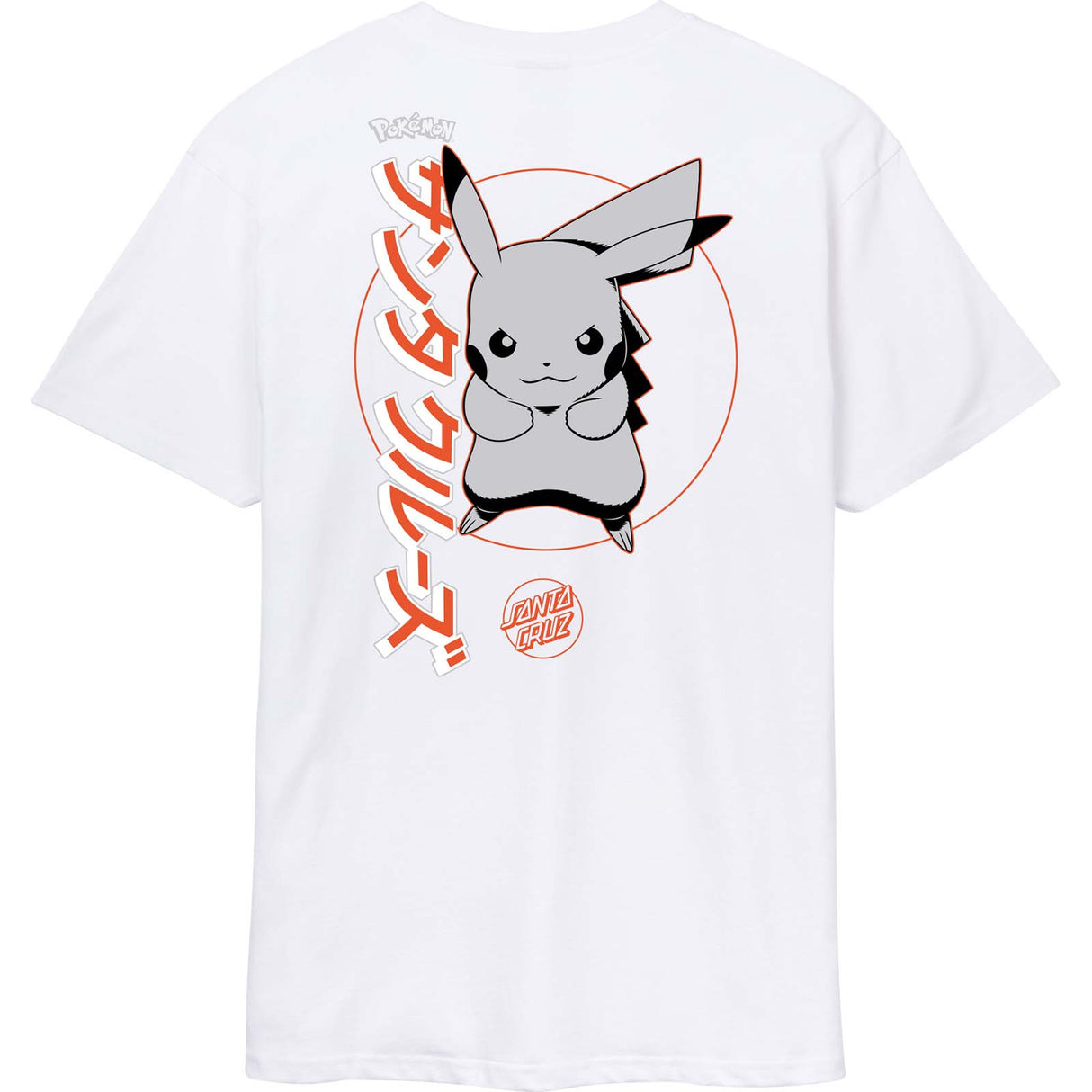 Santa Cruz x Pokémon SC Pikachu T Shirt - White