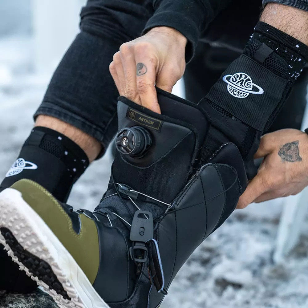Space Brace Ankle Guards 2.0 - Black
