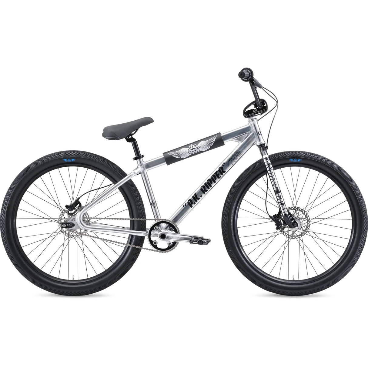 SE Perry Kramer Ripper 27.5'' 2021 Complete BMX - High Polish Silver
