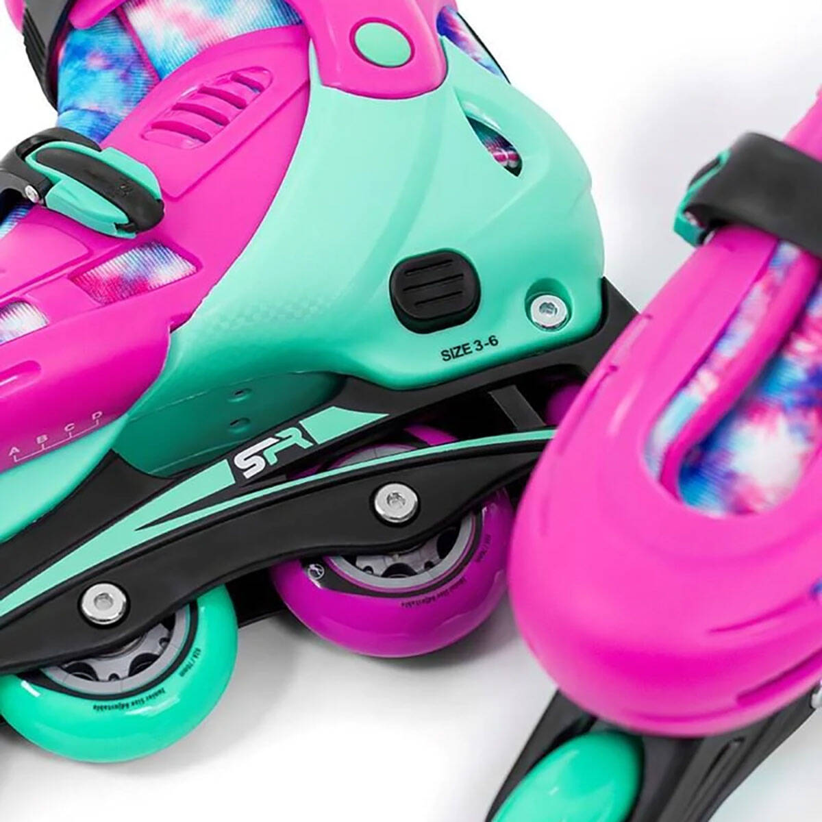 SFR Cyclone II Adjustable Inline Skates - Tie-Dye