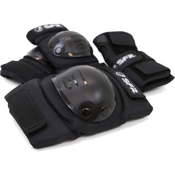 SFR Youth Ramp Triple Pad Set - Black