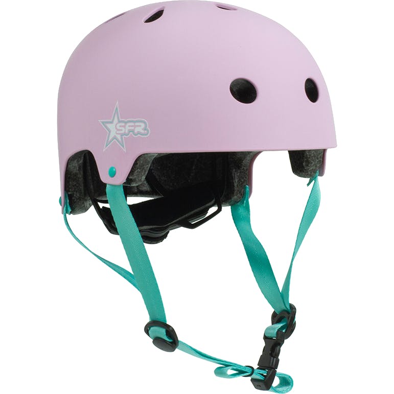 SFR Adjustable Kids Helmet - Pink/Green (XXXS-XS / 46-52cm)