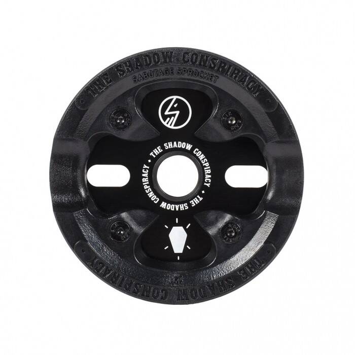 Shadow Sabotage Guard 25 Tooth BMX Sprocket - Black