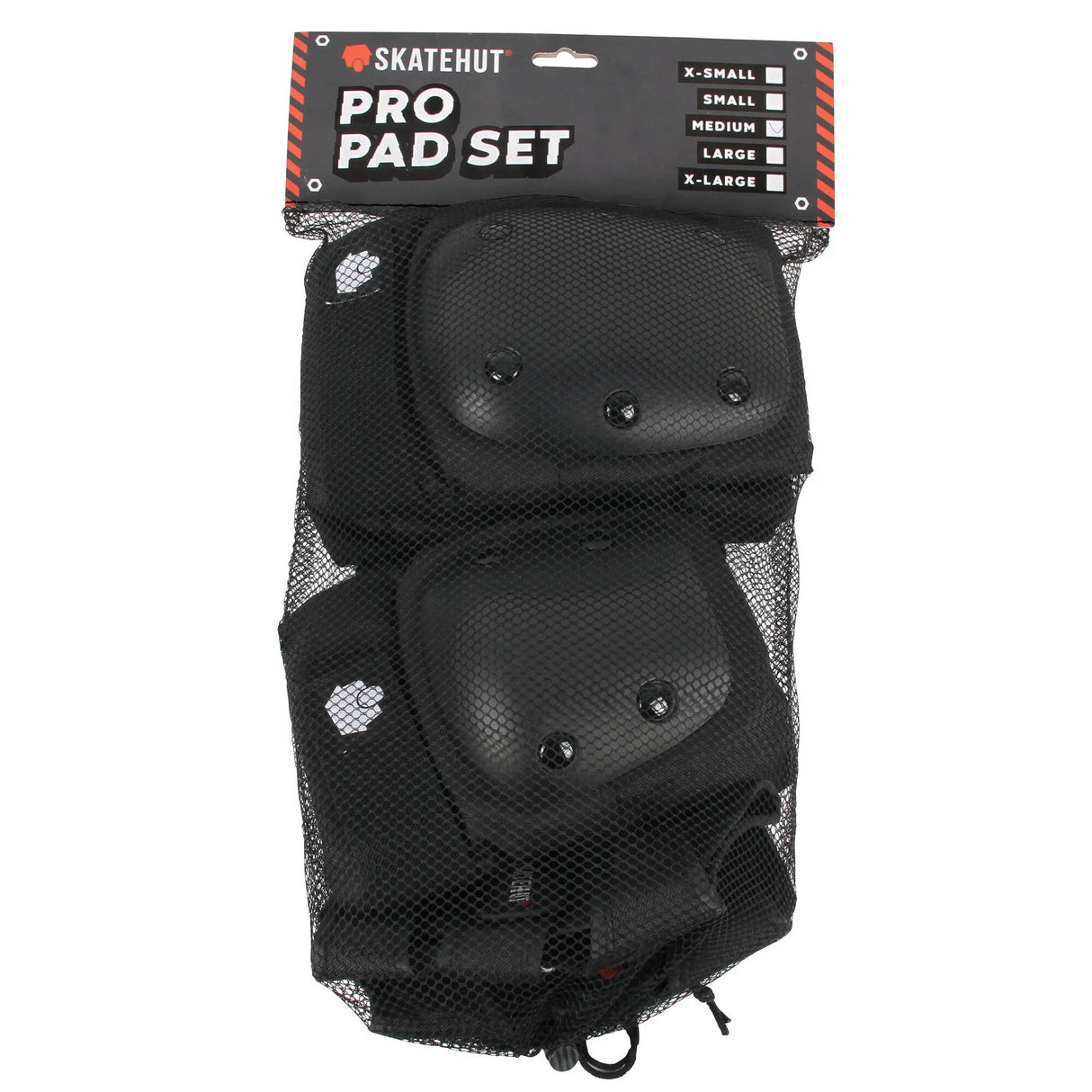 SkateHut Pro Pad Set - Black