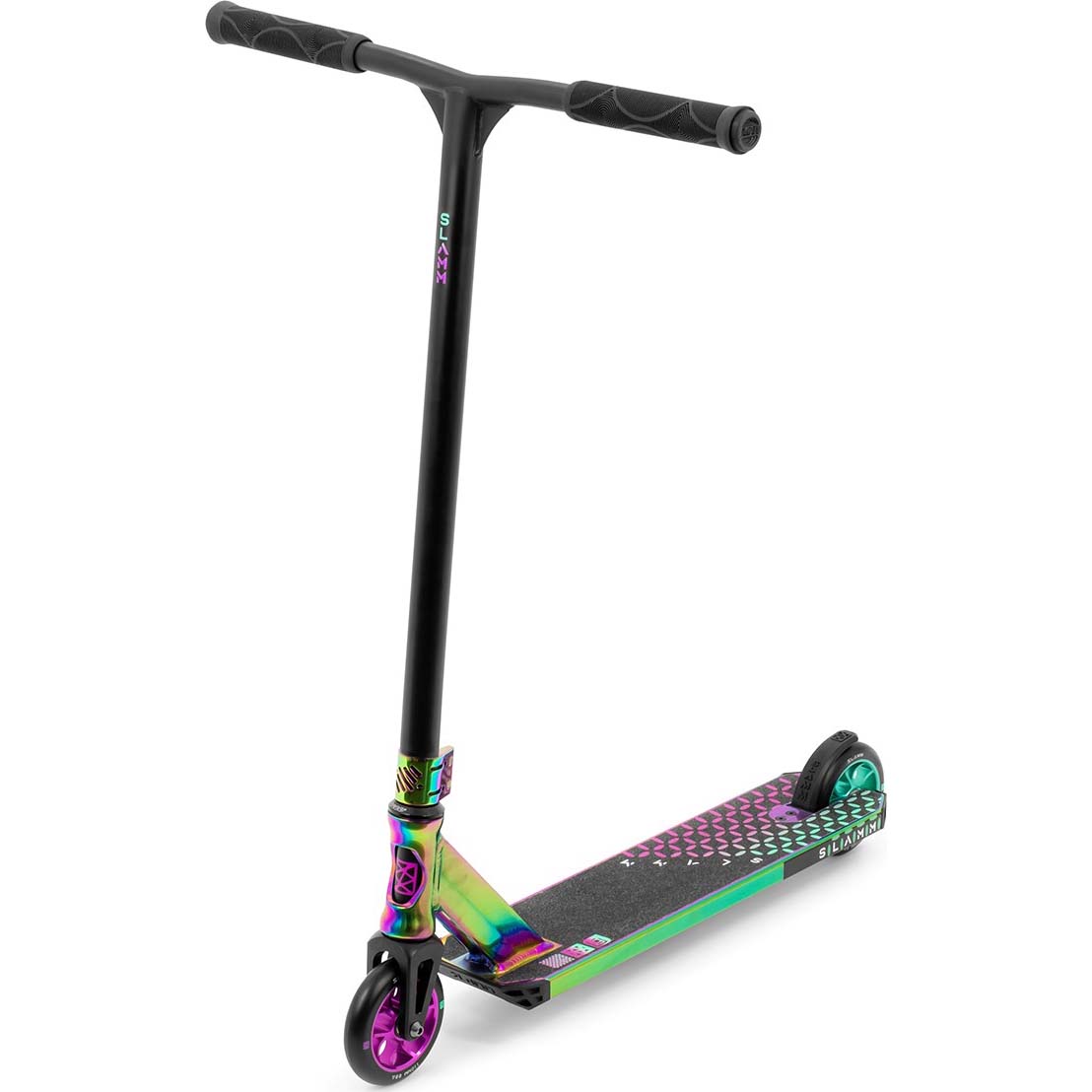 Slamm Assault Stunt Scooter - Neochrome