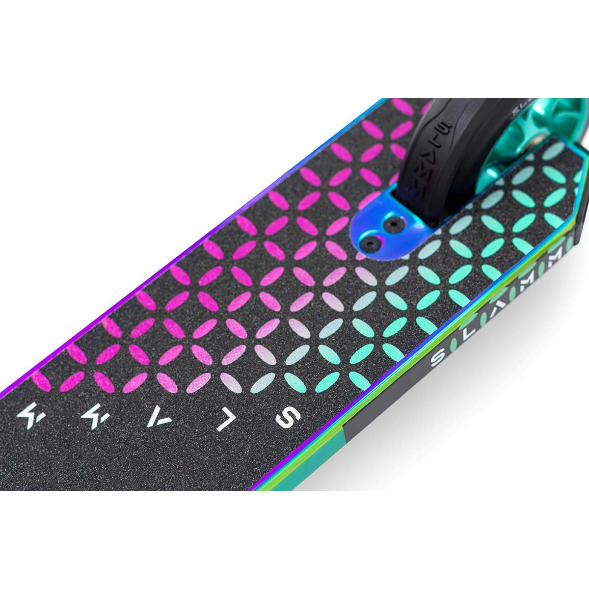Slamm Assault Stunt Scooter - Neochrome
