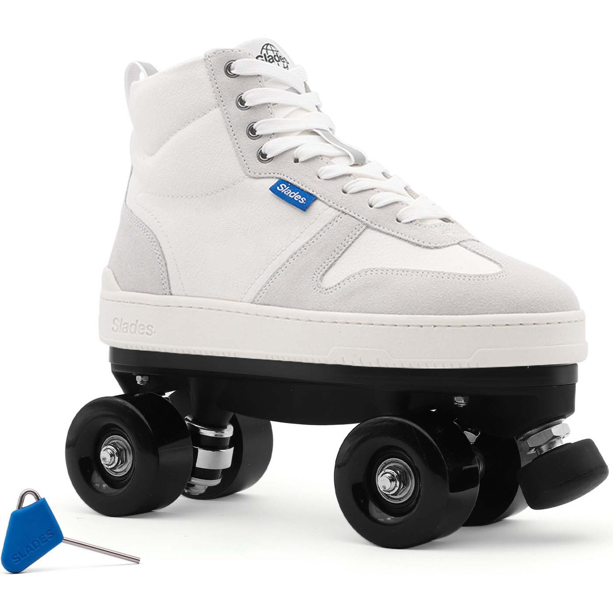 Slades Walk & Roll S-Quad - White