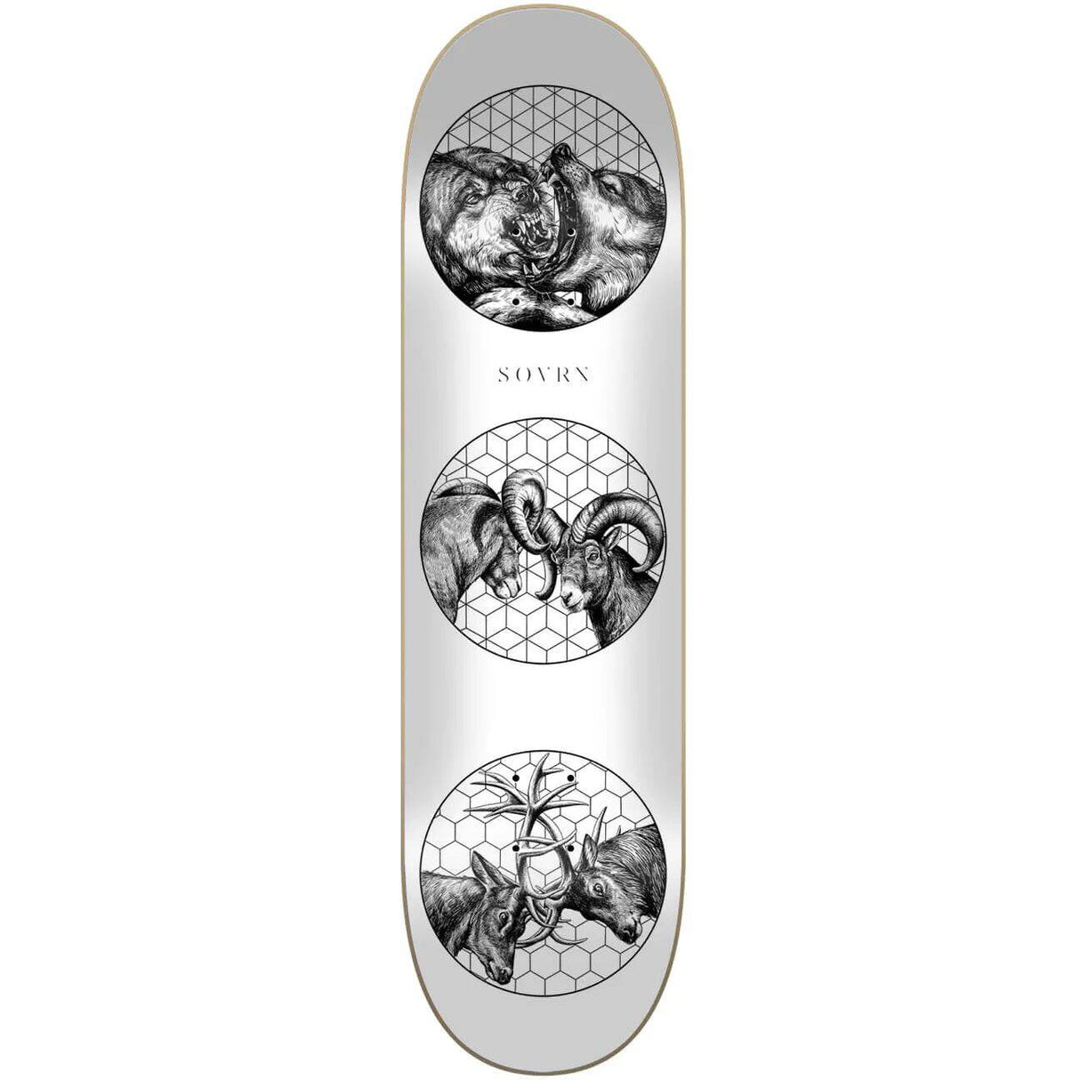 SOVRN Nature Of Wars Skateboard Deck - 8''