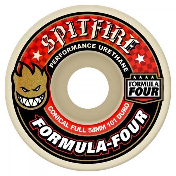 Spitfire Formula Four Conical 101a Skateboard Wheels - 54mm