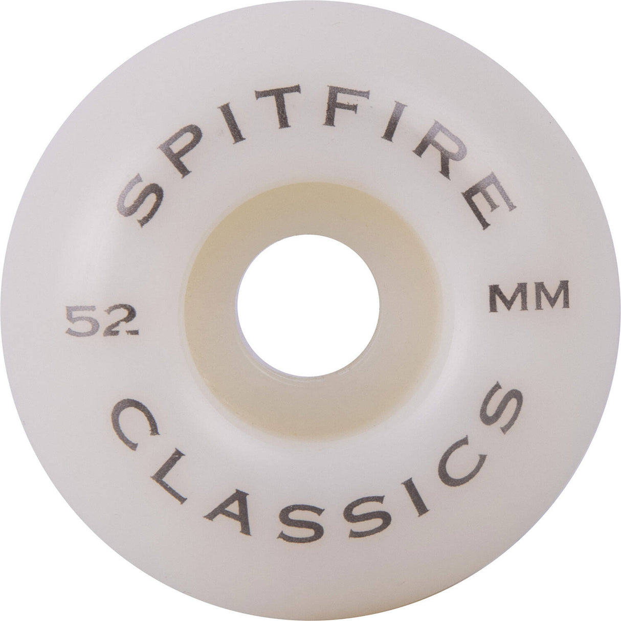 Spitfire Classic 99D Skateboard Wheels - White/Green 52mm