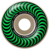 Spitfire Formula Four Classic 99a Skateboard Wheels - Green 52mm (Pack of 4)