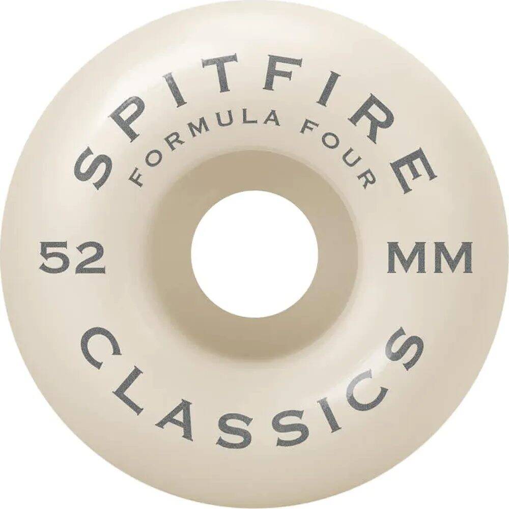 Spitfire Formula Four OG Classic 99a Skateboard Wheels - Natural 52mm (Pack of 4)
