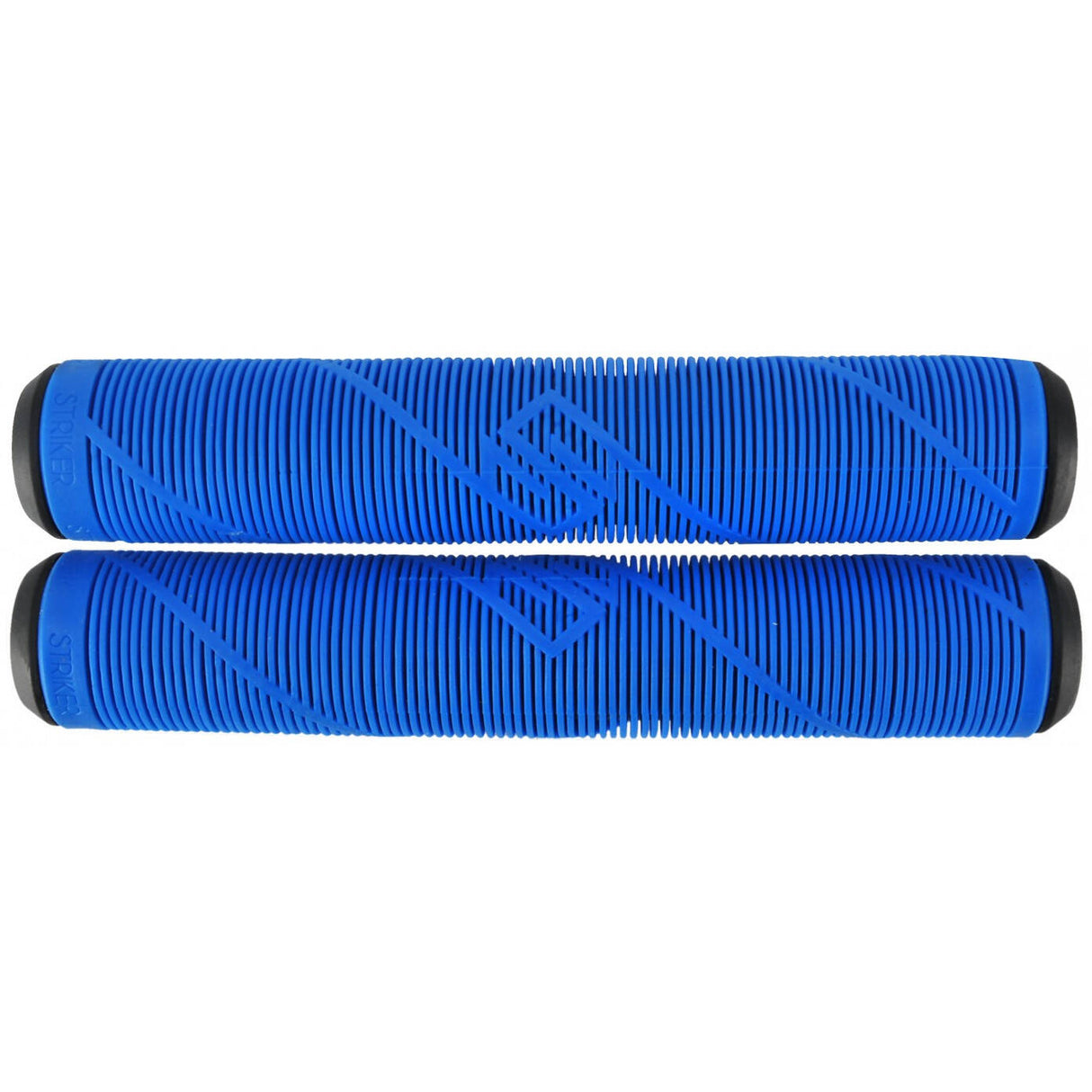 Striker Logo Scooter Grips - Blue