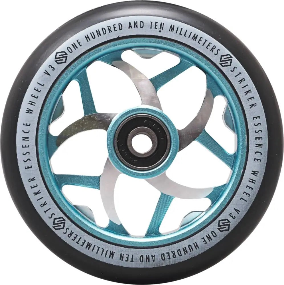 Striker Essence V3 Pro 110mm Scooter Wheel - Teal/Black