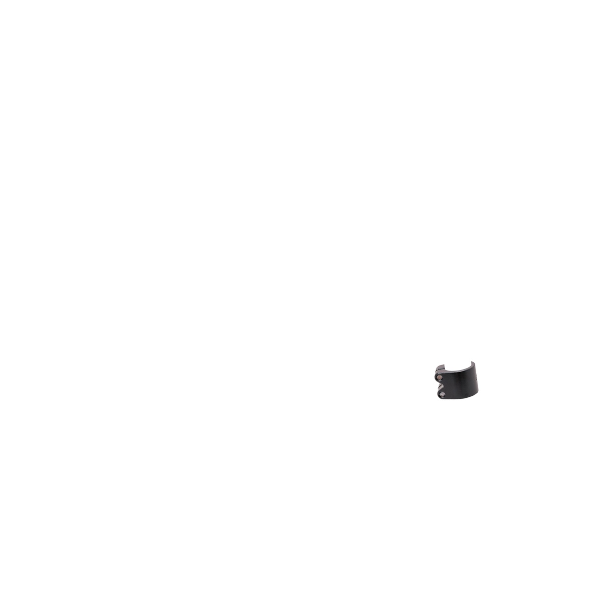 Striker Lux Double Scooter Clamp - Black