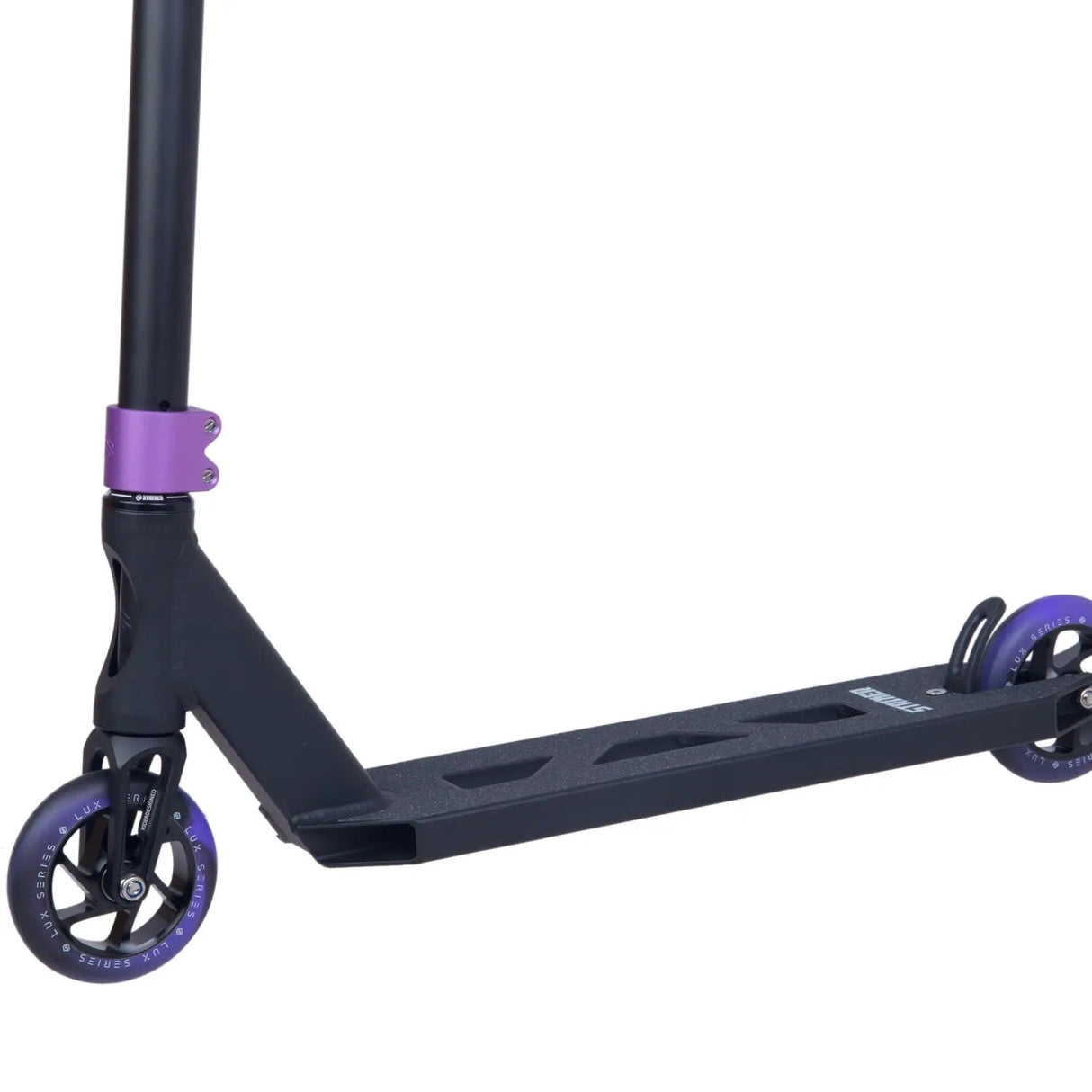 Striker Lux Youth Stunt Scooter - Black/Purple