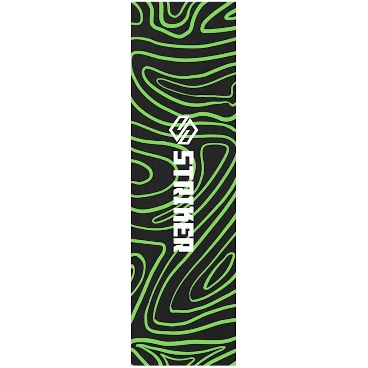 Striker Topo Swirl Scooter Grip Tape - Green 22" x 6.5"