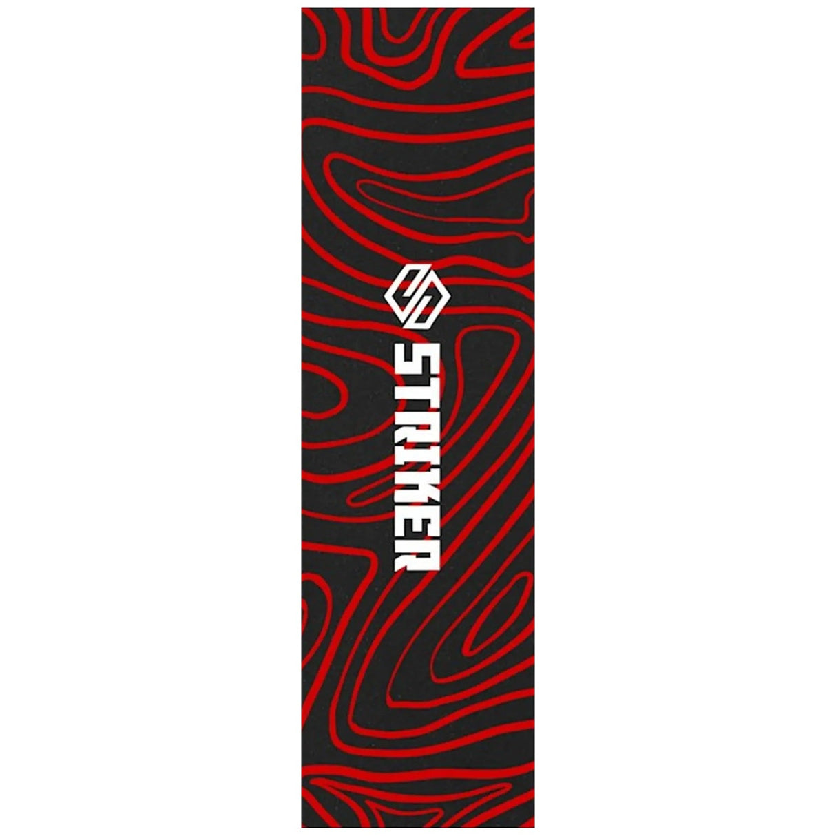 Striker Topo Swirl Scooter Grip Tape - Red 22" x 6.5"