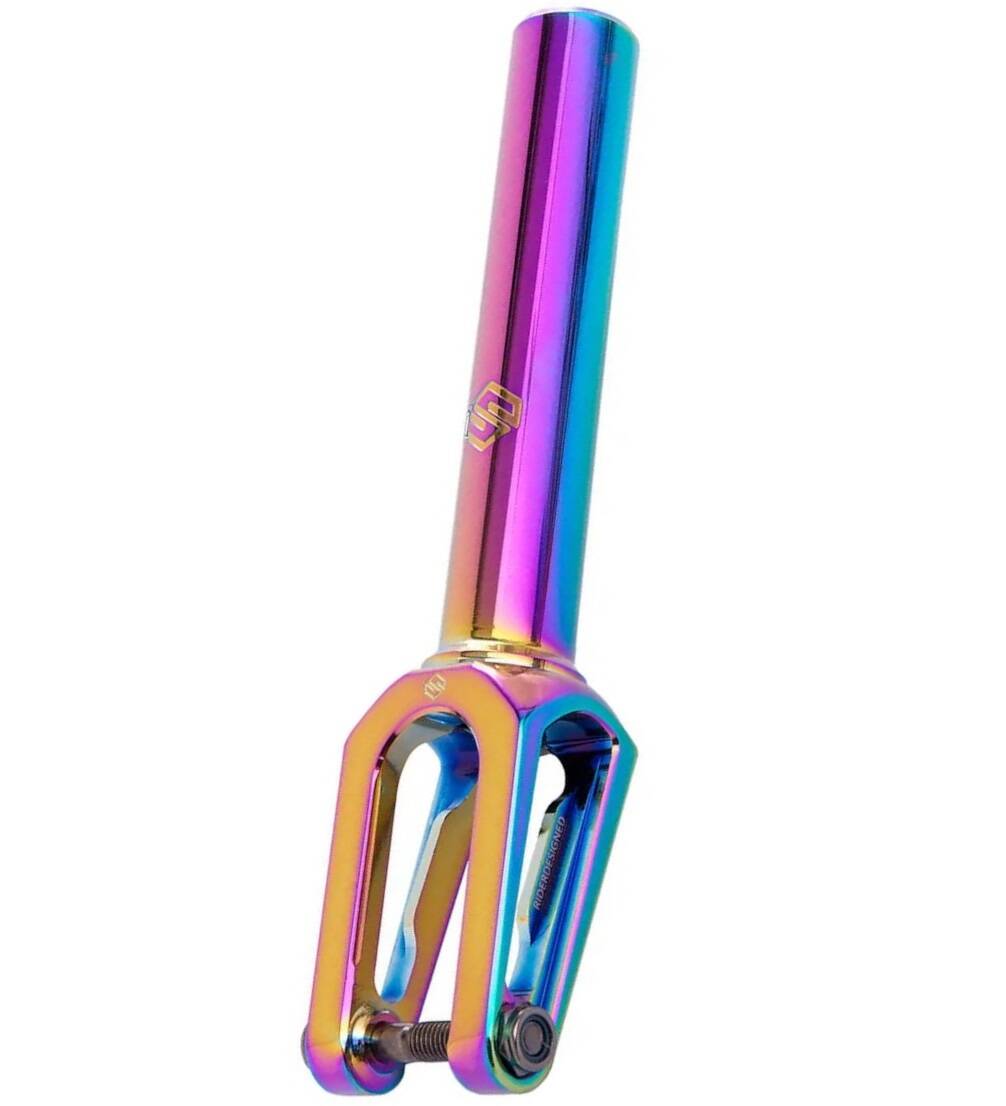 Striker Lux SCS/HIC Scooter Forks - Rainbow