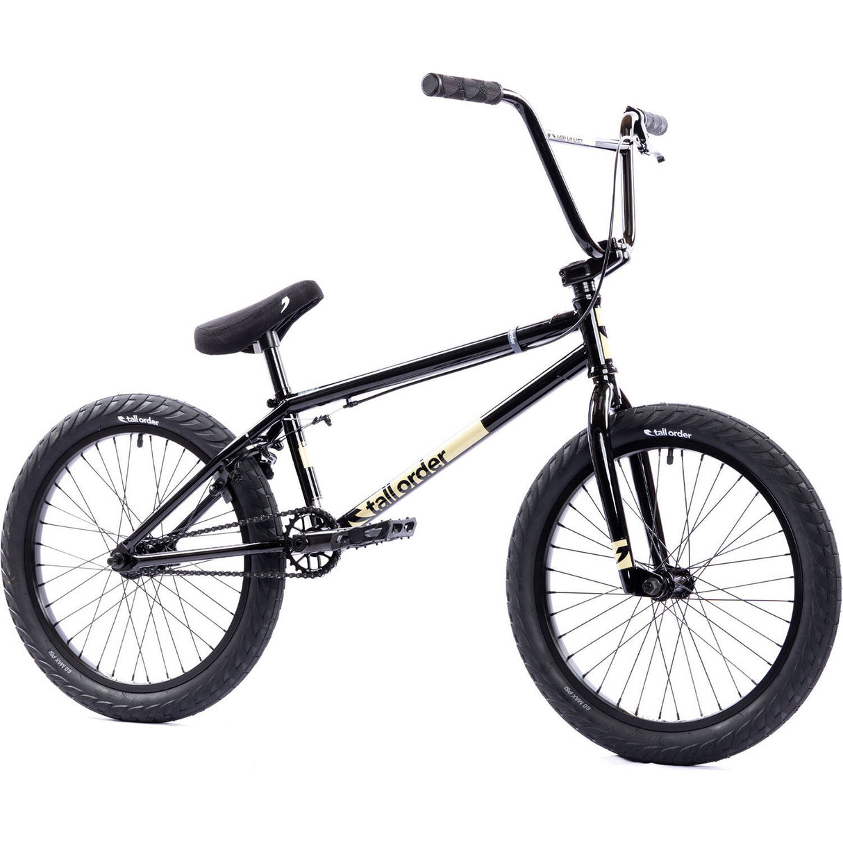 Tall Order 2022 Flair 20.6" 20" Complete BMX - Gloss Black
