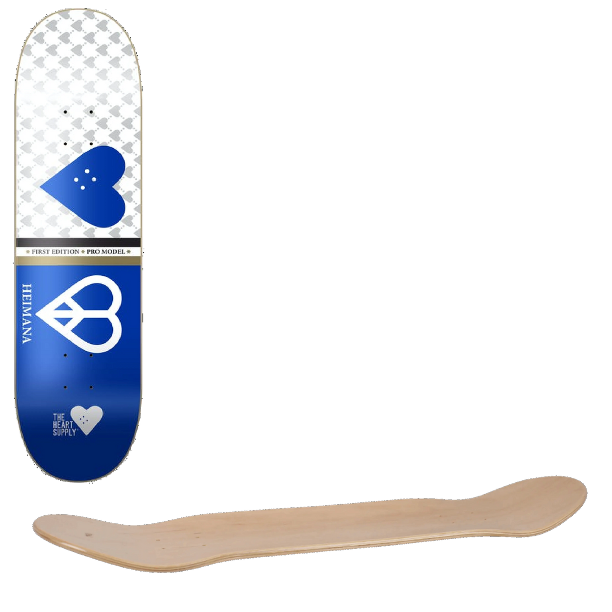 The Heart Supply Heimana Society Skateboard Deck 8"