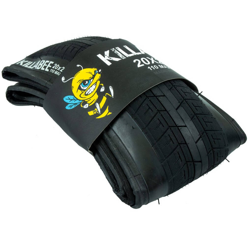 Total BMX Killabee Folding BMX Tyre - Black 2.10''