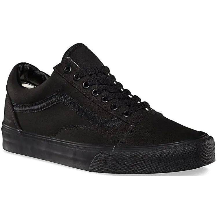 Vans Old Skool Skate Shoes - Black/Black