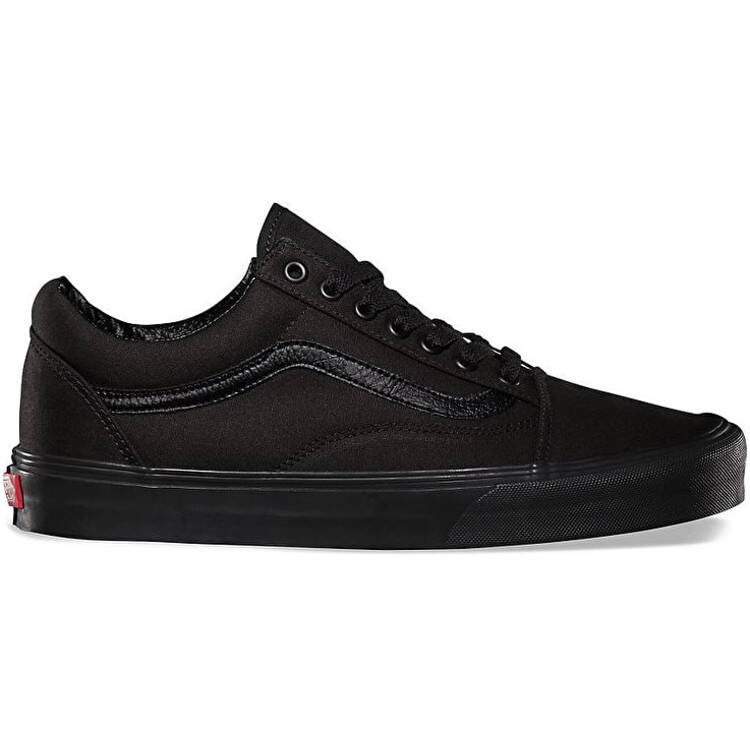 Vans Old Skool Skate Shoes - Black/Black UK 6
