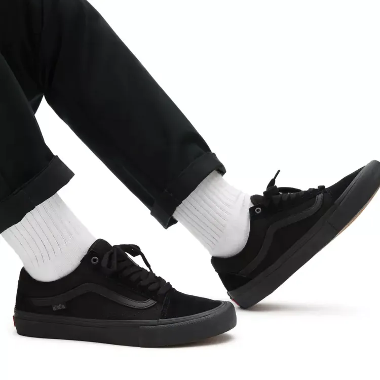 Vans Skate Old Skool Skate Shoes - Black/Black
