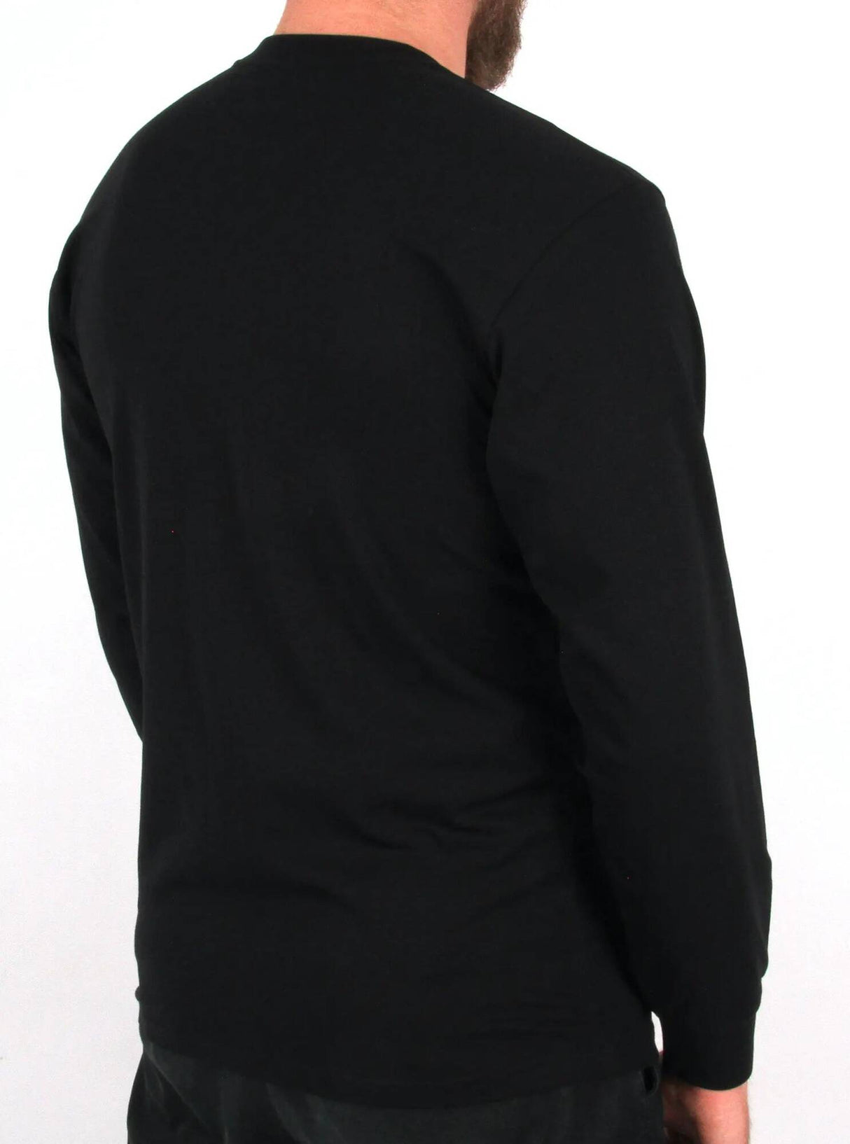 Vans Classic Long Sleeve T Shirt - Black/White