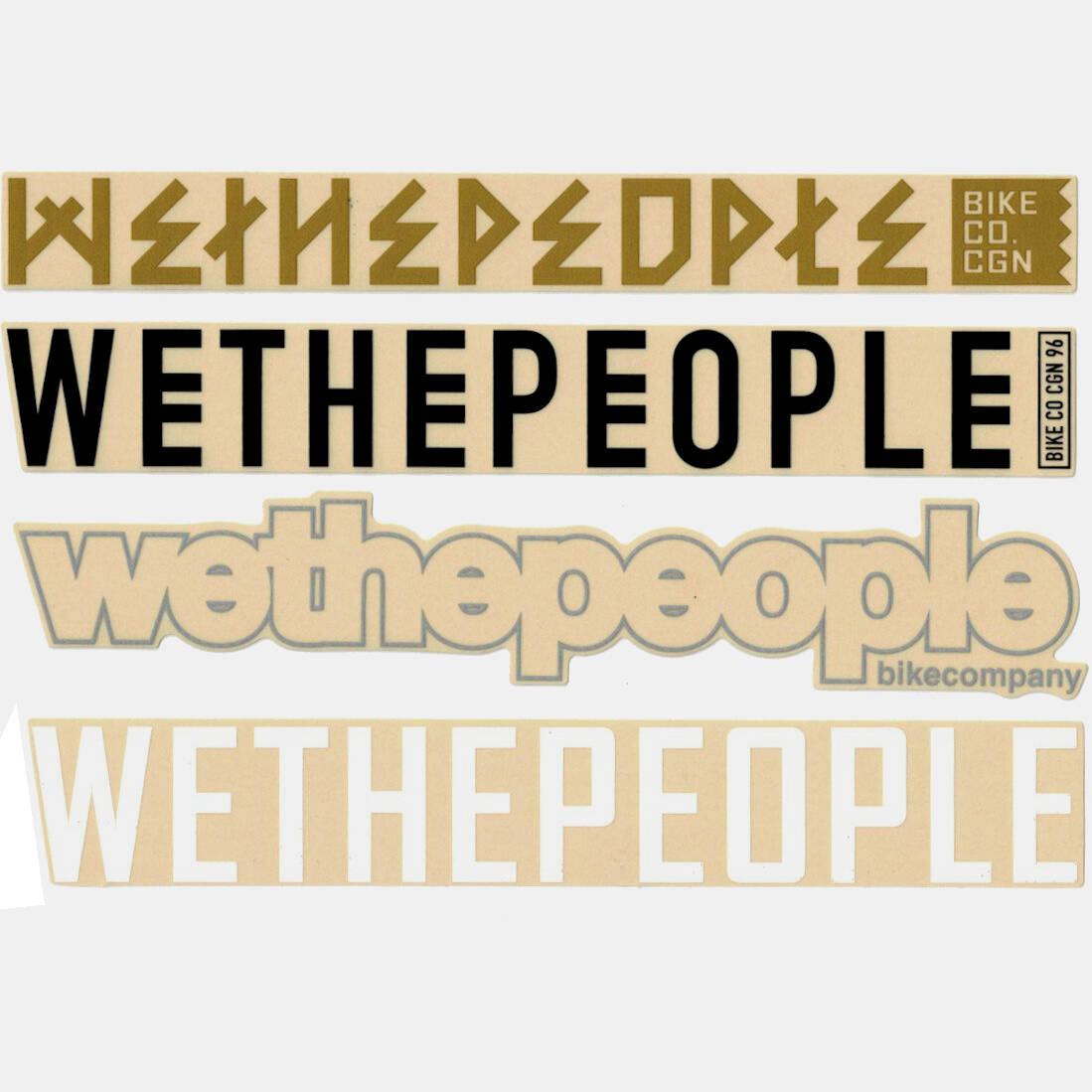 WeThePeople Big Frame Sticker Set (4 Pack)