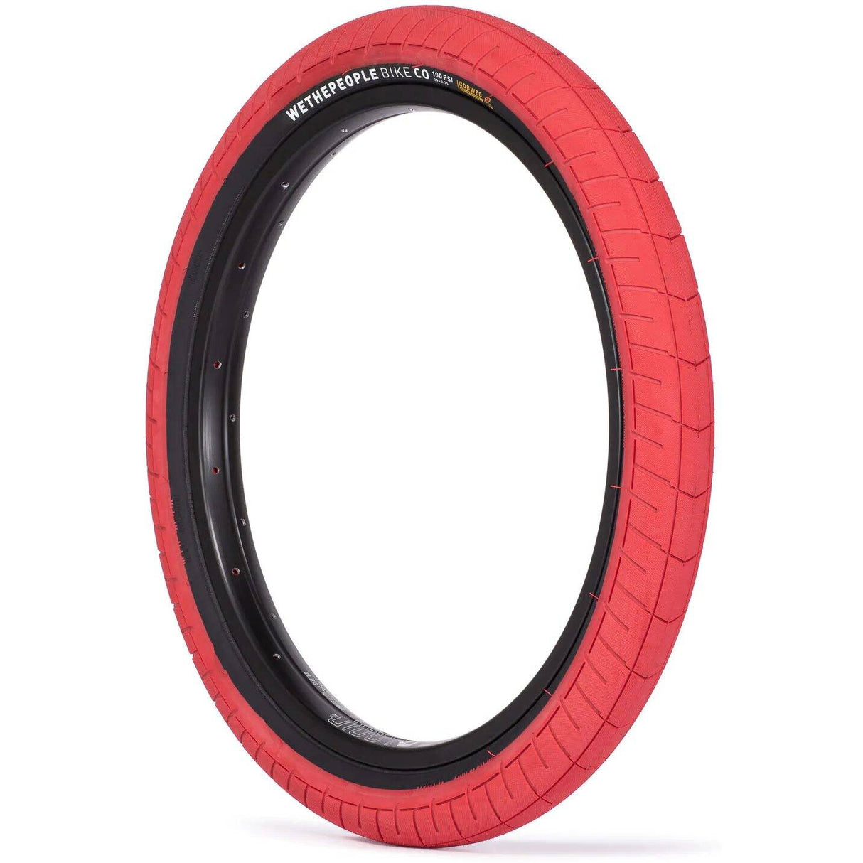WeThePeople Activate 20'' x 2.35'' 100PSI BMX Tyre - Red/Black