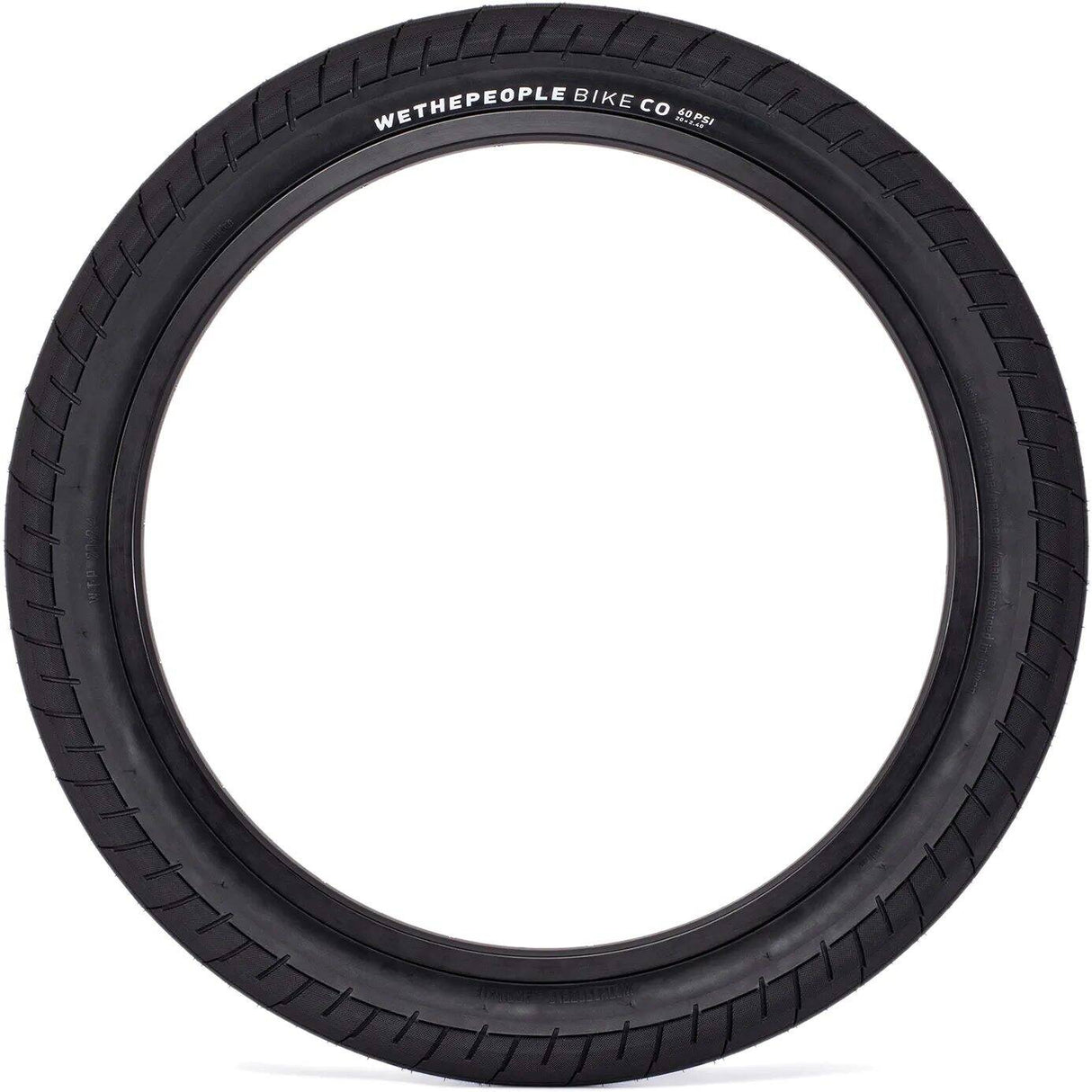 WeThePeople Activate 20'' x 2.4'' 60PSI BMX Tyre - Black/White