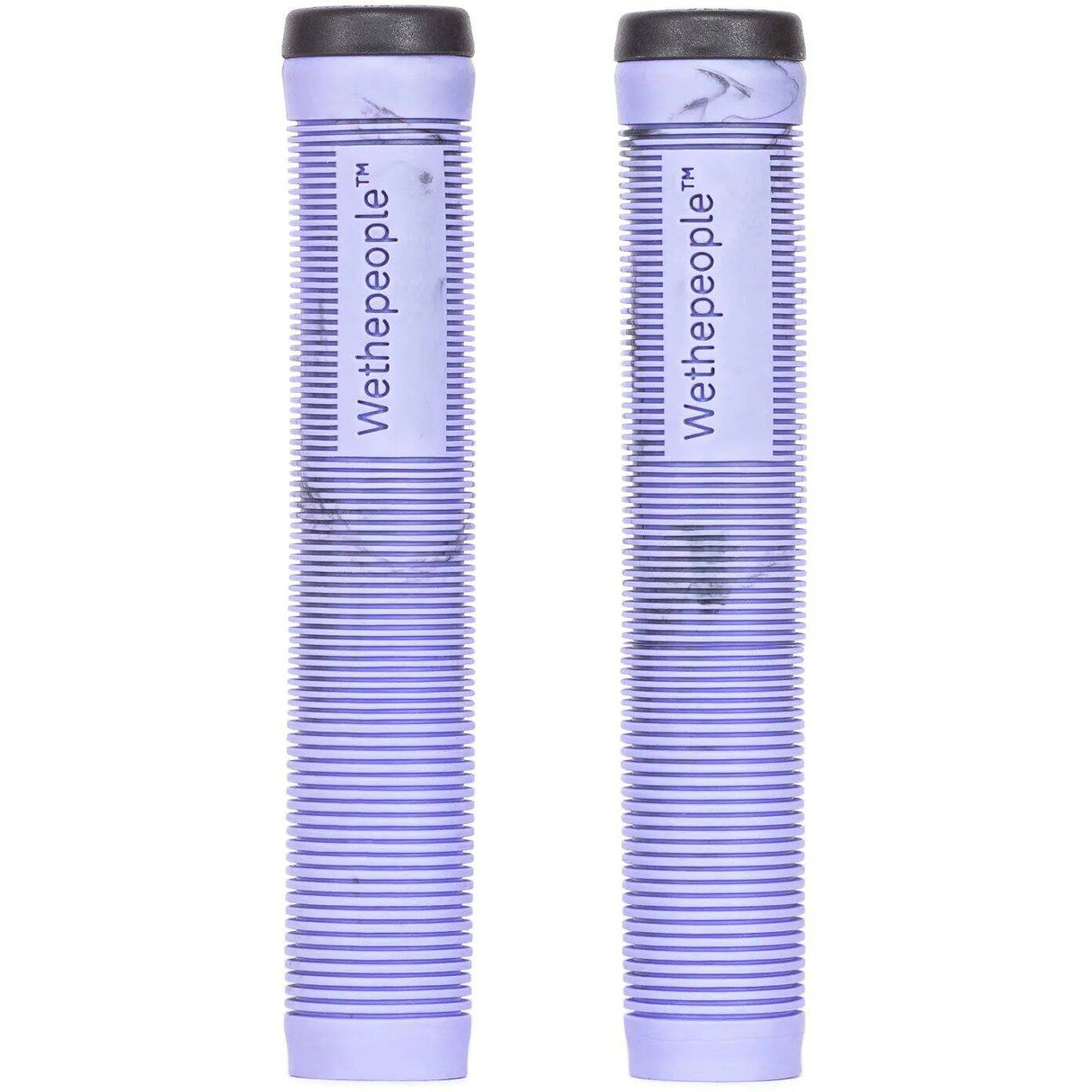 WeThePeople Perfect 165mm BMX Grips - Black/Lilac Swirl