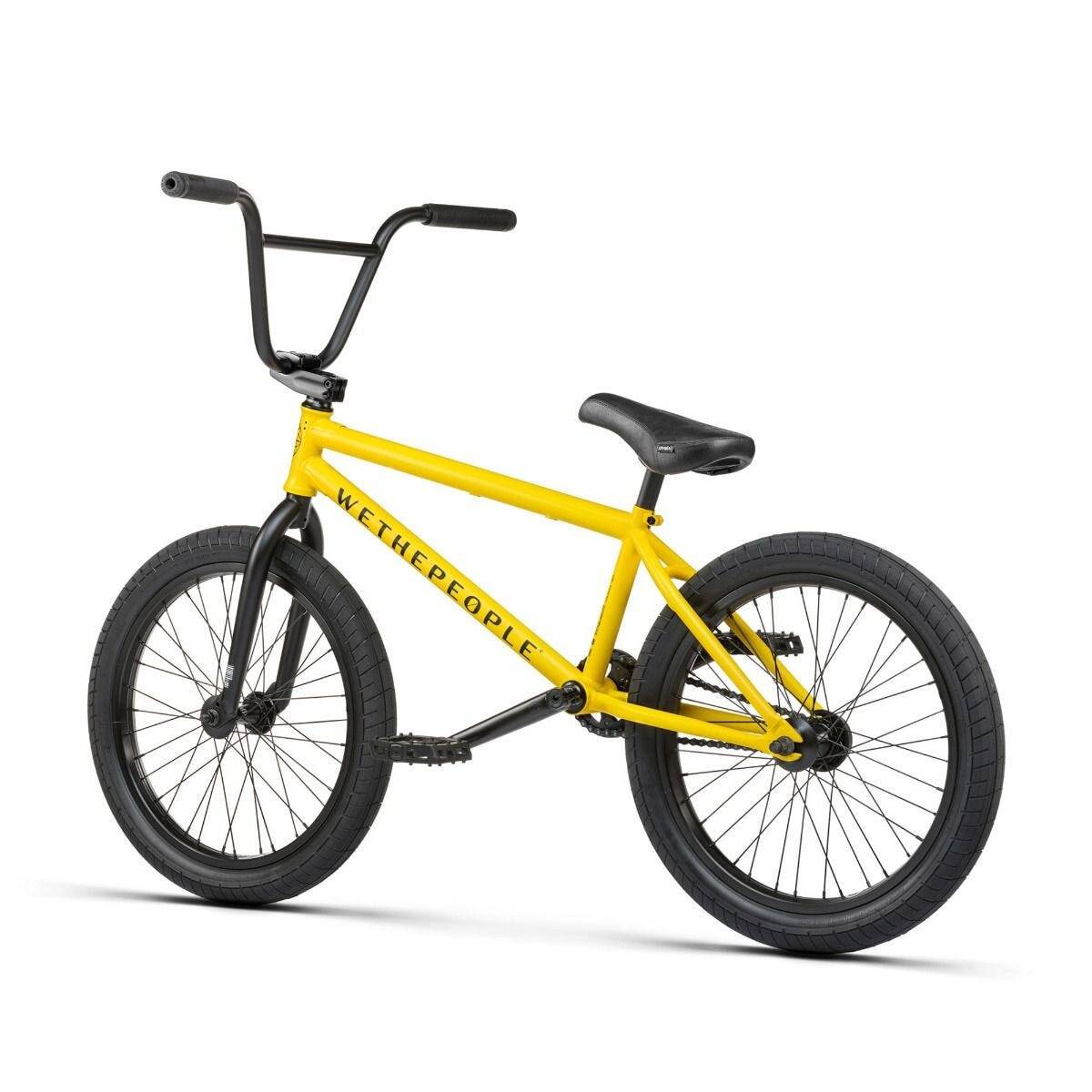 WeThePeople Justice 20.75'' Complete BMX - Matte Taxi Yellow