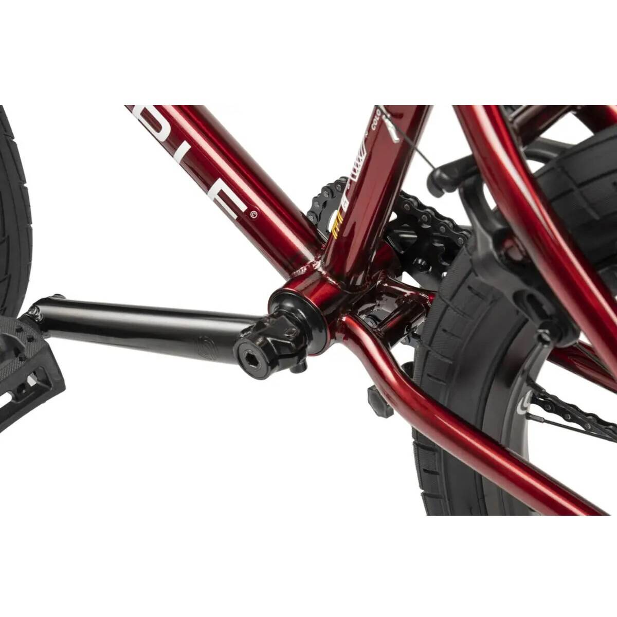 WeThePeople CRS 20" Complete BMX - Translucent Red