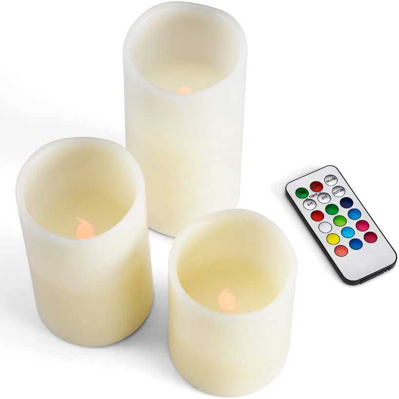 #winning Remote Control Multicolour Candles