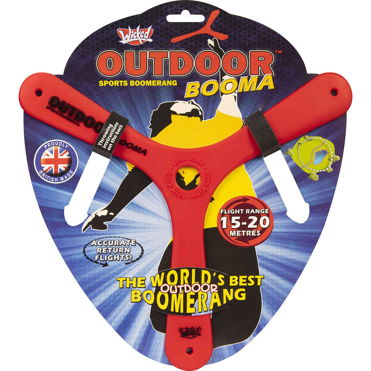 Wicked Outdoor Booma Boomerang