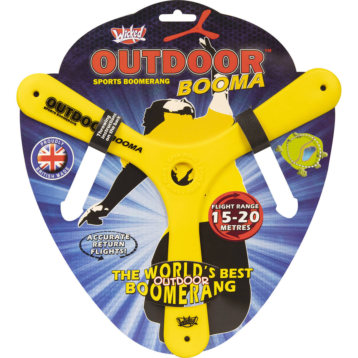 Wicked Outdoor Booma Boomerang