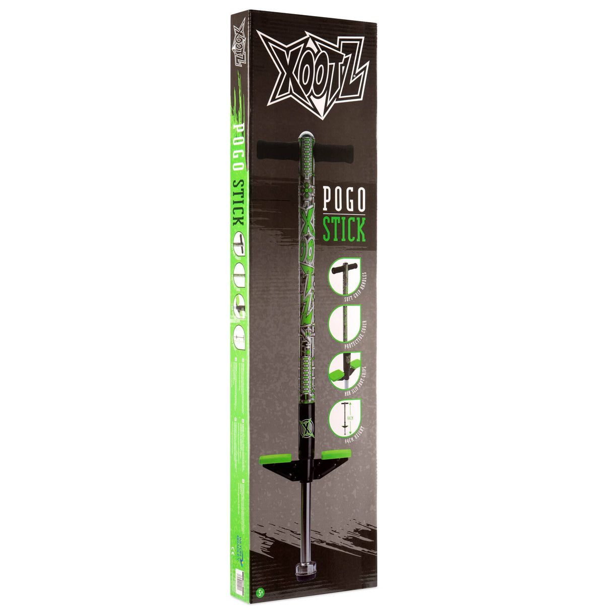 Xootz Pogo Stick - Black/Green