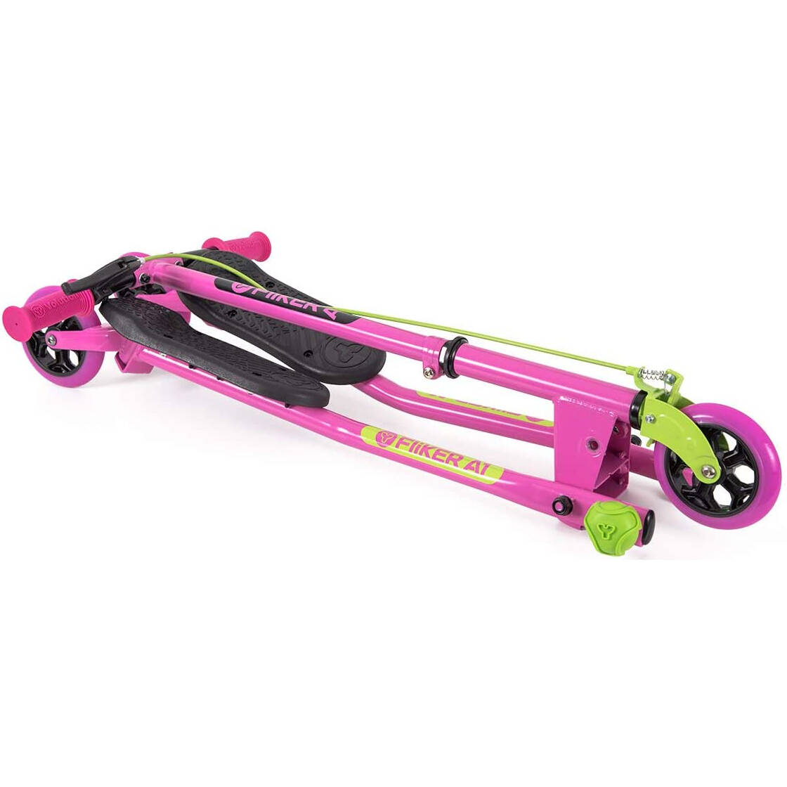 Yvolution Y Fliker A1 Air Scooter - Pink/Green