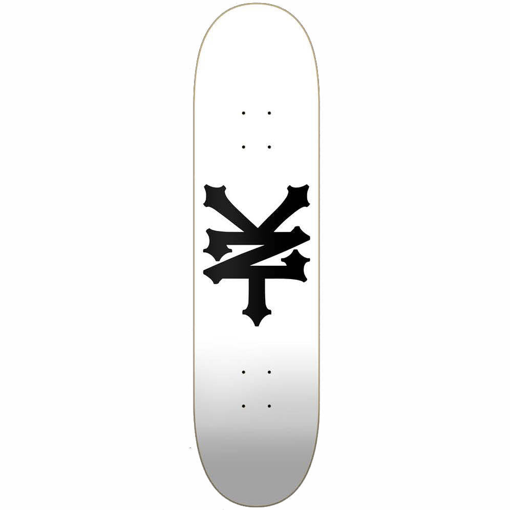 Zoo York OG 95 Crackerjack Skateboard Deck - White/Black 8.375"