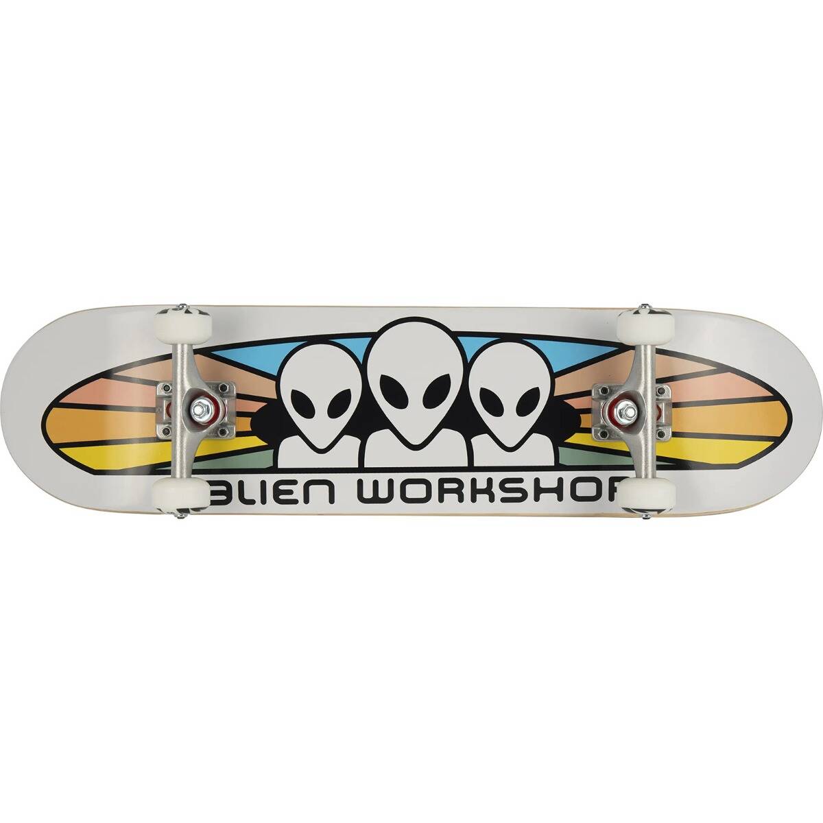 Alien Workshop Spectrum Complete Skateboard - White 7.75''