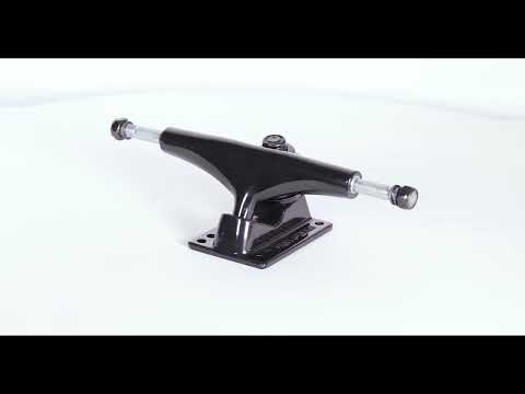 Rampage Rasp Skateboard Trucks - Black 5.25''
