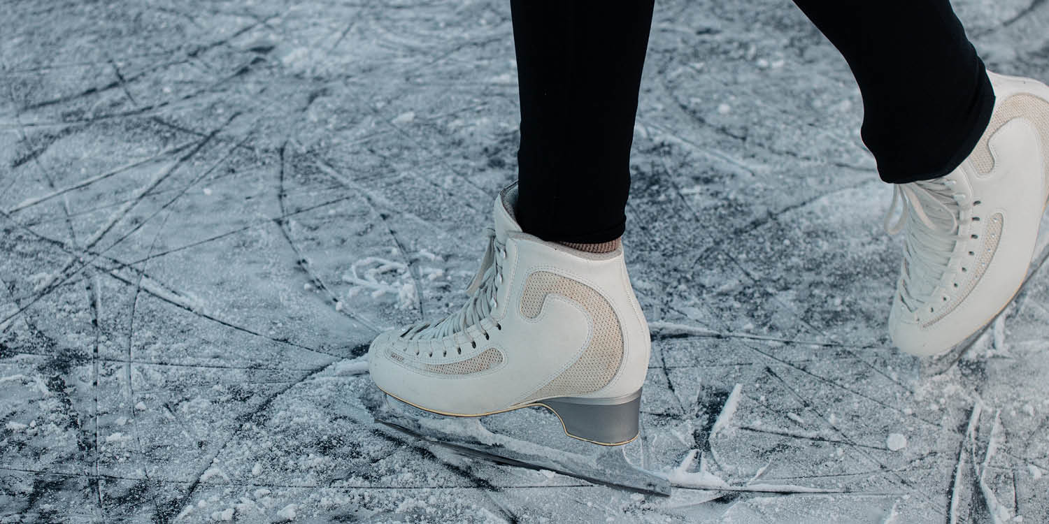 How do ice skates differ from figure skates?