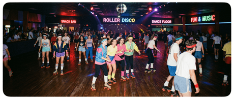 Nostalgic Roller Disco Events